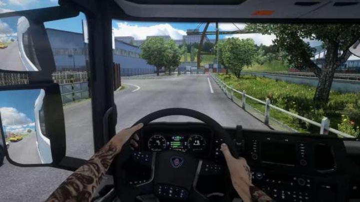 ETS2 – Animasyonlu Eller (1.40.x)