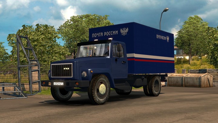 ETS2 – Gaz 3307 – 33081 + Dorse Modu (1.40.x)