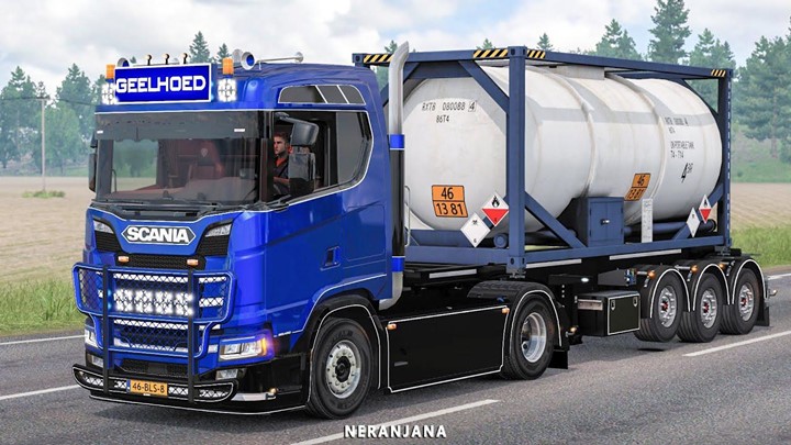 ETS2 – Geelhoed Scania S450 Kamyon Modu (1.40.x)