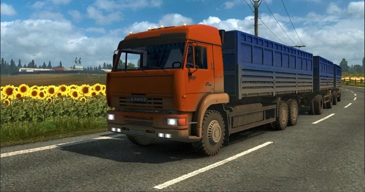 ETS2 – Kamaz 4326 / 43118 / 6350 / 65221 Kamyon Modu (1.40.x)