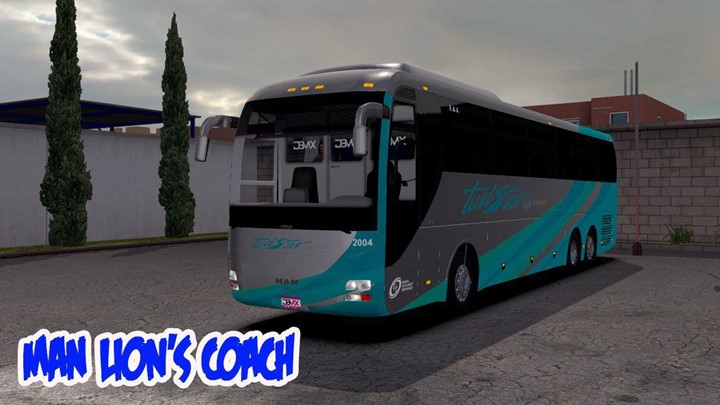 ETS2 – Man Lion Coach Otobüs Modu V1.5 (1.39.x)