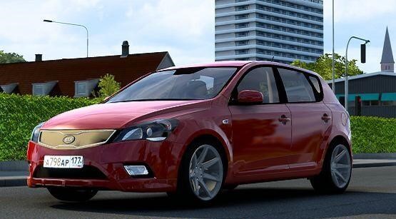 ETS2 – Kia Ceed 2006 Model Araba Modu V4.0 (1.40.x)