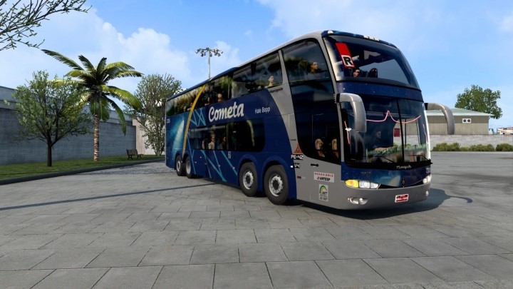 ETS2 – Marcopolo Paradiso G6 1800 DD Otobüs Yaması (1.40.x)