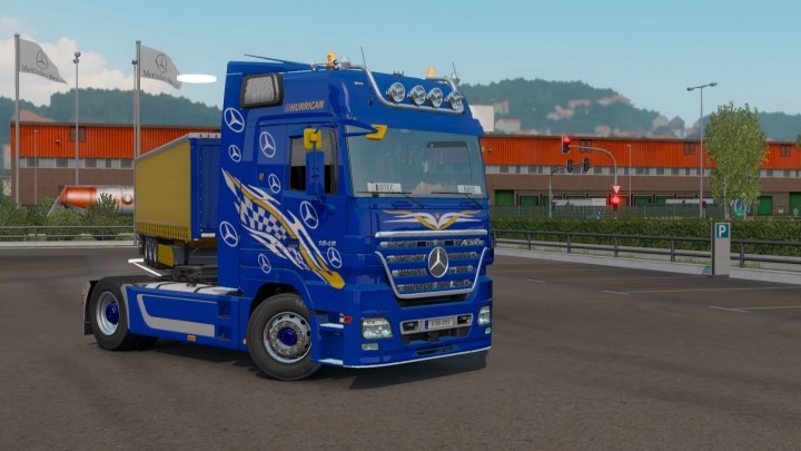 ETS2 – Mercedes-Benz Actros MP2 Kamyon Modu V1.3 (1.40.x)