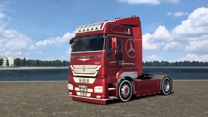 ETS2 – Mercedes-Benz Axor Kamyon Modu (1.40.x)