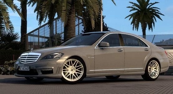 ETS2 – Mercedes-Benz S65 AMG W221 2012 Model Araba Yaması V3.0 (1.40.x)