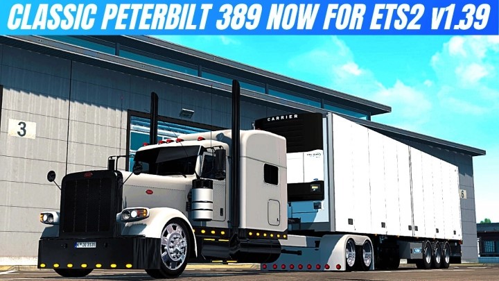 ETS2 – Gorgeous Peterbilt 389 Tır Yaması V1.4 (1.40.x)
