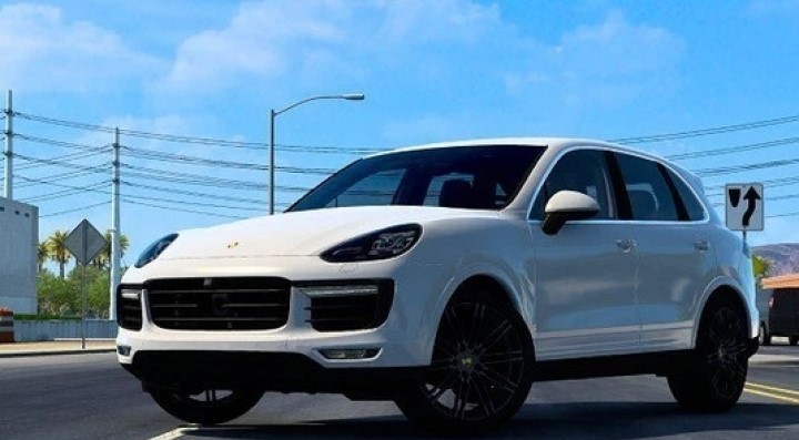 ATS – Porsche Cayenne Turbo S 2016 Model Araba Yaması V5.1 (1.40.x)