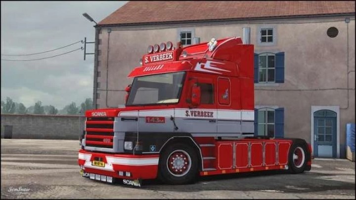 ETS2 – Scania 143H S.Verbeek Fix Mod (1.40.x)
