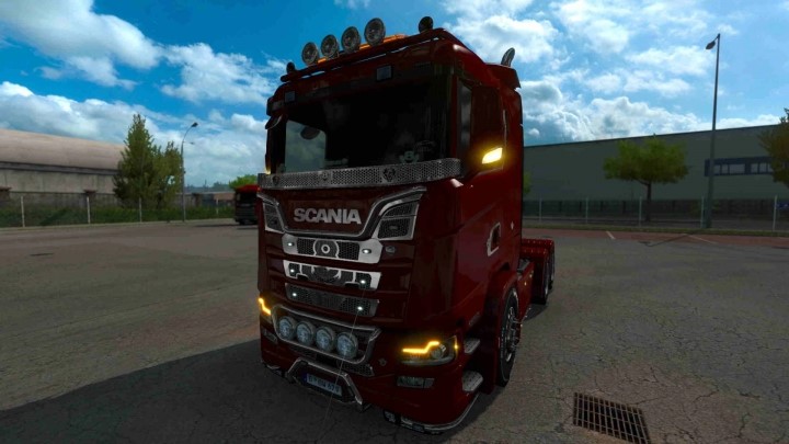 ETS2 – Scania Illegal S Kamyon Modu V2.0 (1.40.x)