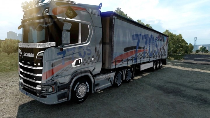 ETS2 – Scania S 770S Racing Skin Paketi (1.40.x)