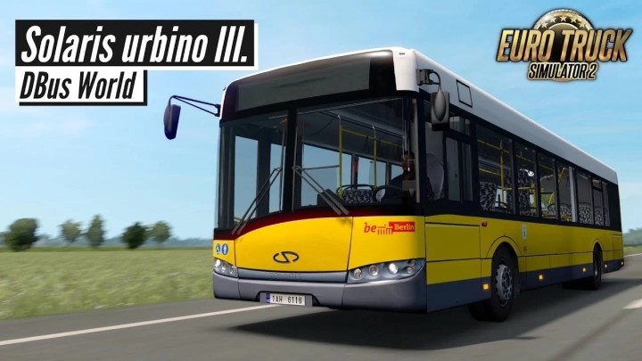 ETS2 – Solaris Urbino III 12 Bvg Otobüs Yaması V2.0.8 (1.40.x)