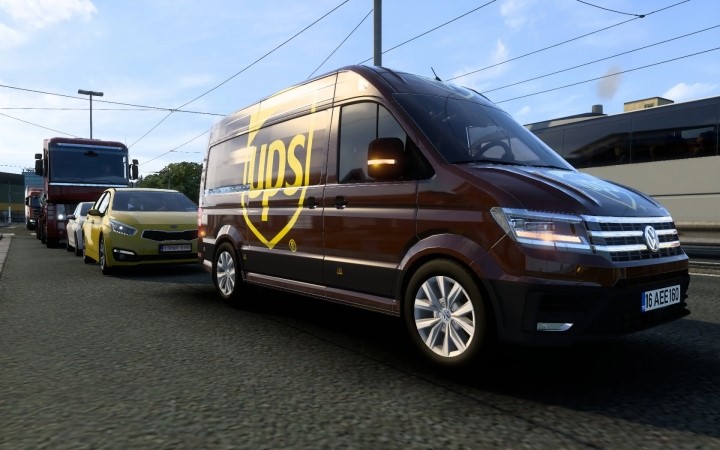 ETS2 – Volkswagen Crafter UPS Skin (1.40.x)