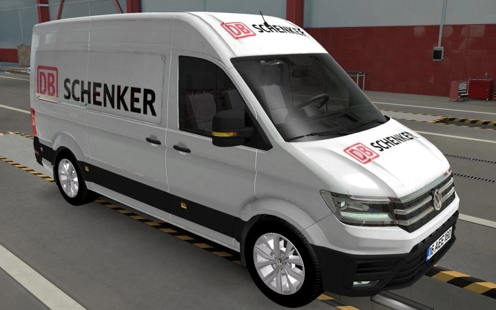 ETS2 – Volkswagen Crafter DB Schenker Skin (1.40.x)