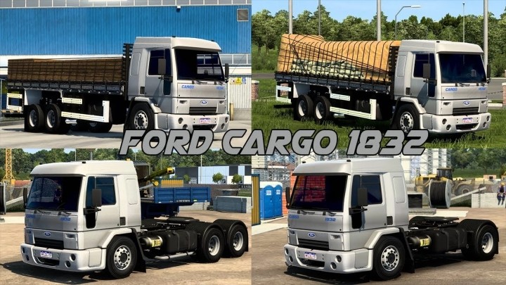 ETS2 – Ford Cargo 1832 Kamyon Modu (1.40.x)