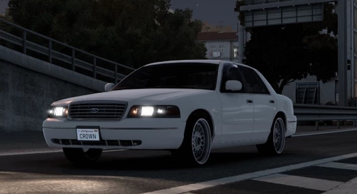 ETS2 – Ford Crown Victoria 2012 Model Araba Yaması V5.0 (1.40.x)