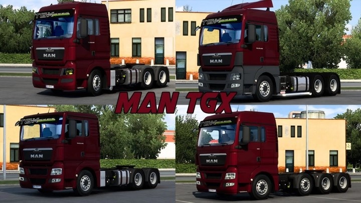 ETS2 – Man Tgx Estilo Tır Yaması (1.40.x)