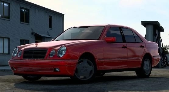 ETS2 – Mercedes-Benz W210 E-Class Araba Yaması V2.0 (1.40.x)