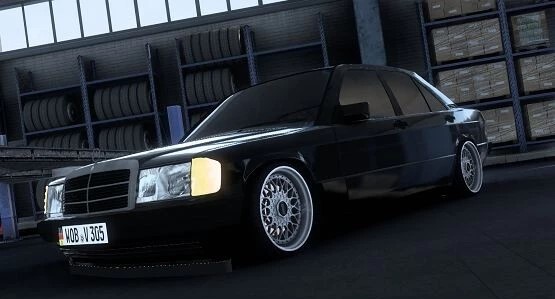 ETS2 – Mercedes-Benz W201 190E Araba Yaması V3.0 (1.40.x)