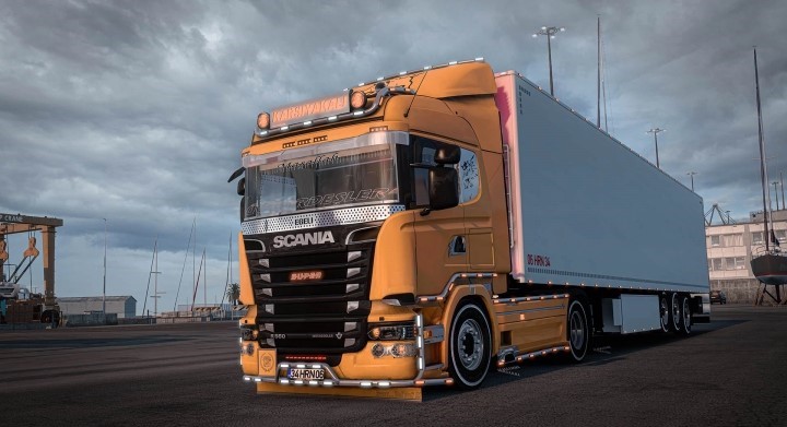 ETS2 – Scania R560 V8 Kamyon Modu (1.40.x)