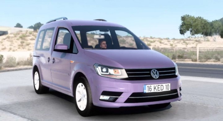 ATS – Volkswagen Caddy (Type 2K) 2016 Model Araba Yaması V1.6 (1.40.x)