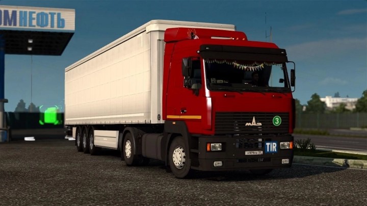 ETS2 – Maz 5340/5440/6430A8 Kamyon Modu (1.41.x)
