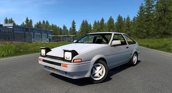 ETS2 – Toyota Sprinter Trueno AE86 Araba Yaması (1.41.x)