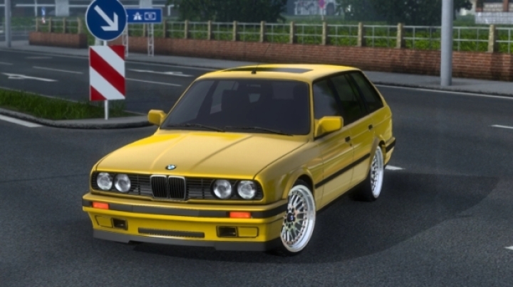 Ets2 Bmw E30 Touring Araba Yaması V2.1 (1.50) 