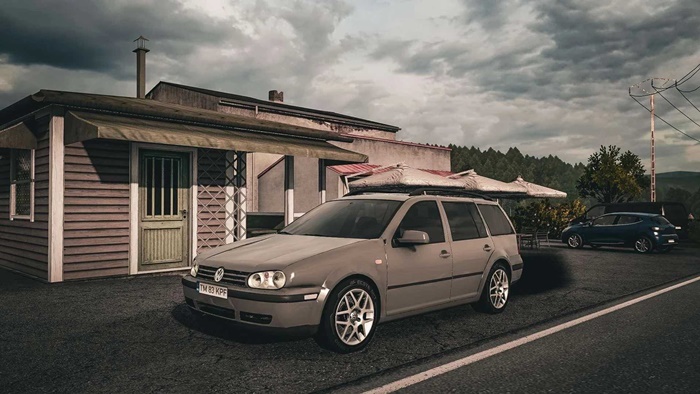 ETS2 Volkswagen Golf 4 1.9 TDI Variant Araba Modu V2.3 İndir