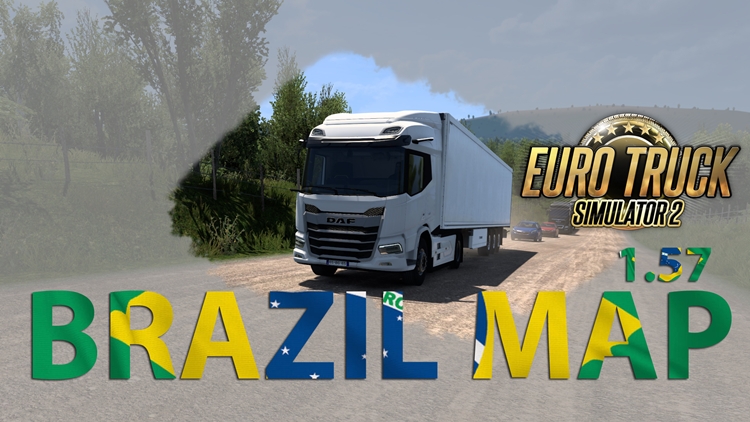 ETS2 Brezilya Haritası İndir 1.57
