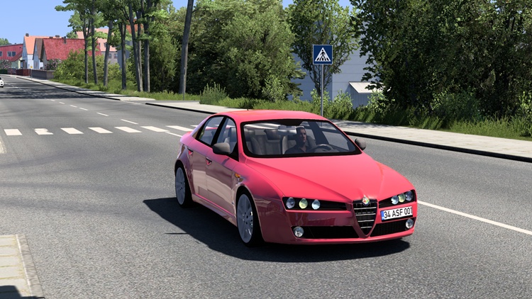 ETS2 Alfa Romeo 159 Araba Modu İndir (1.58.x)