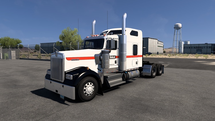 ATS Kenworth W900 Bobcat Skin modu İndir 1.58.x
