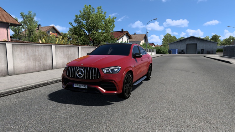 ETS2 – Mercedes-Benz GLE 63S AMG Araba Modu İndir (1.58.x)