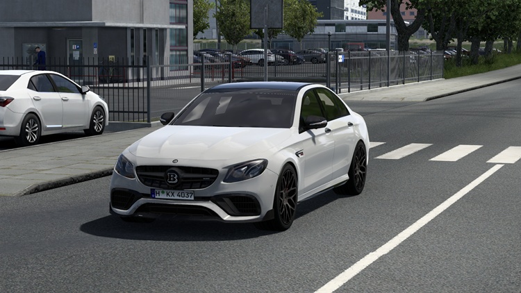 ETS2 Mercedes E-Class W213 2019 Araba Modu İndir 1.58.x